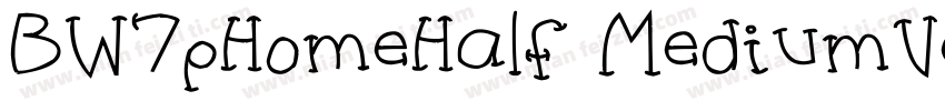 BW7pHomeHalf MediumVersion字体转换